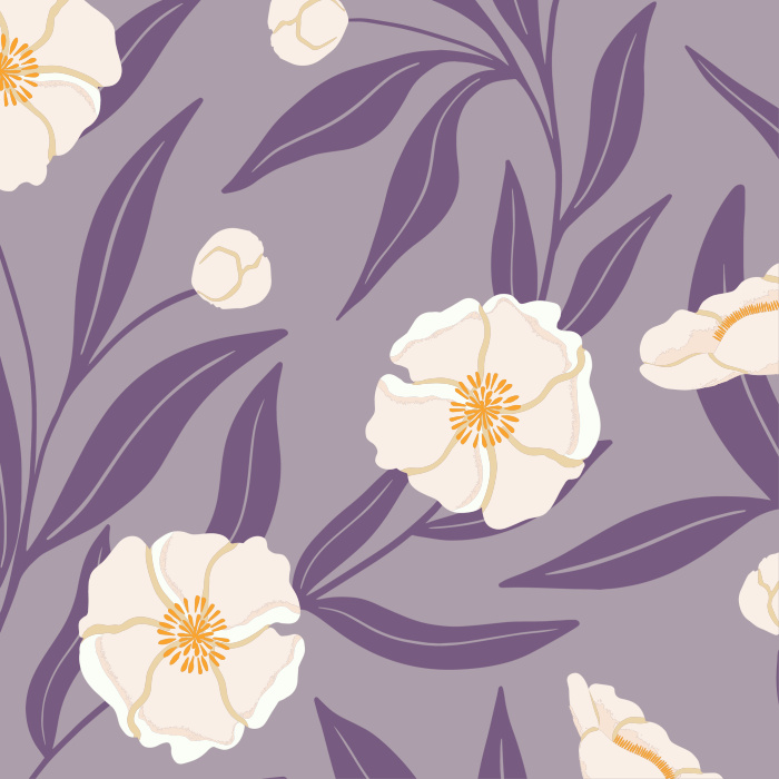 Create a beautiful, fresh atmosphere with our Magnolia Tree peel and stick removable wallpaper.