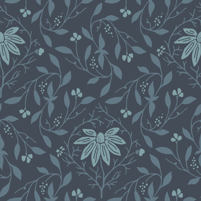 Create a garden of beauty on your walls with our Chamomile Berries peel and stick removable wallpaper.