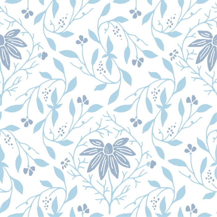 Create a garden of beauty on your walls with our Chamomile Berries peel and stick removable wallpaper.