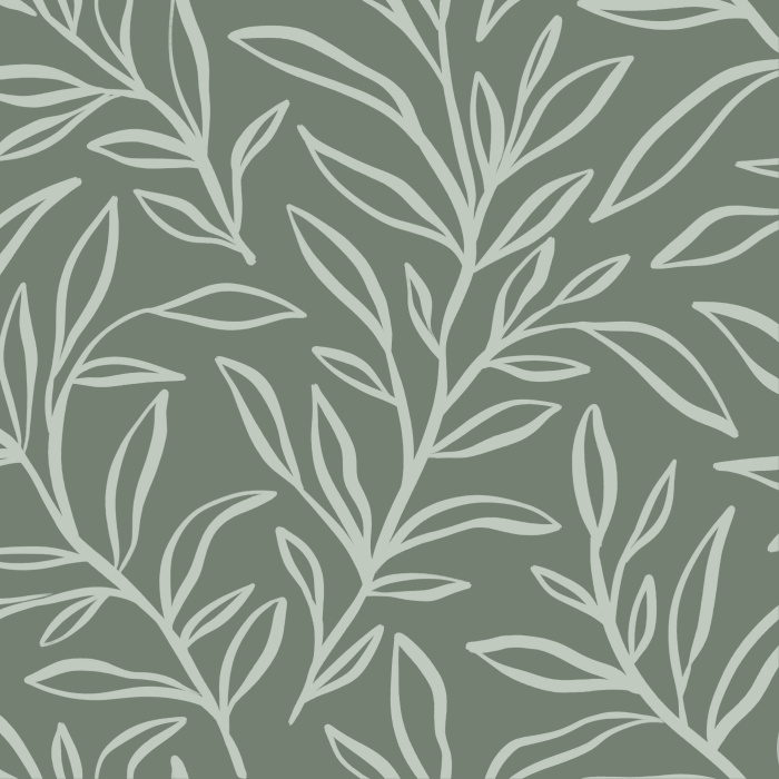 Our Climbing Greenery peel and stick removable wallpaper is perfect for every plant mom - it will fill every space not already filled with your real plants, to help give that illusion of a completely lush wall!