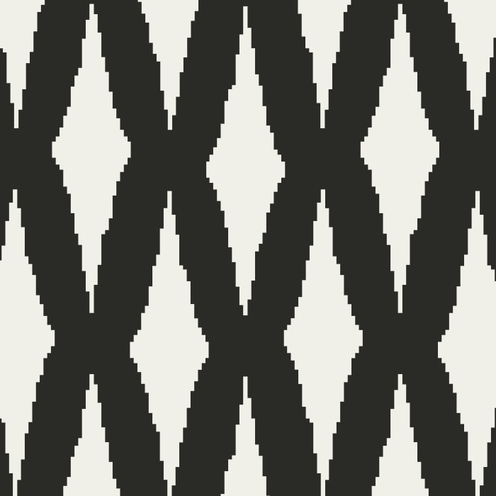 Our simple Sketched Diamonds peel and stick removable wallpaper will blend into any room's style!