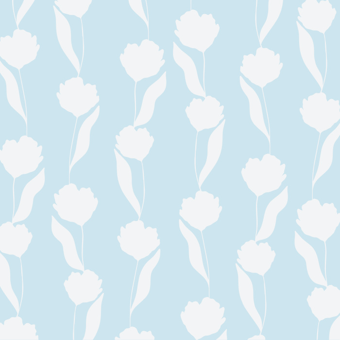 Add some subtle, natural beauty to any room with our Outlined Posies peel and stick removable wallpaper.
