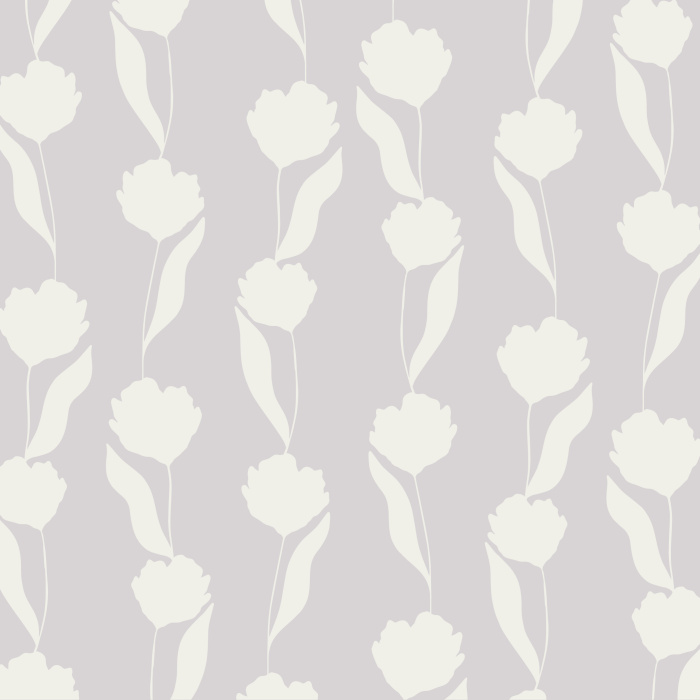 Add some subtle, natural beauty to any room with our Outlined Posies peel and stick removable wallpaper.