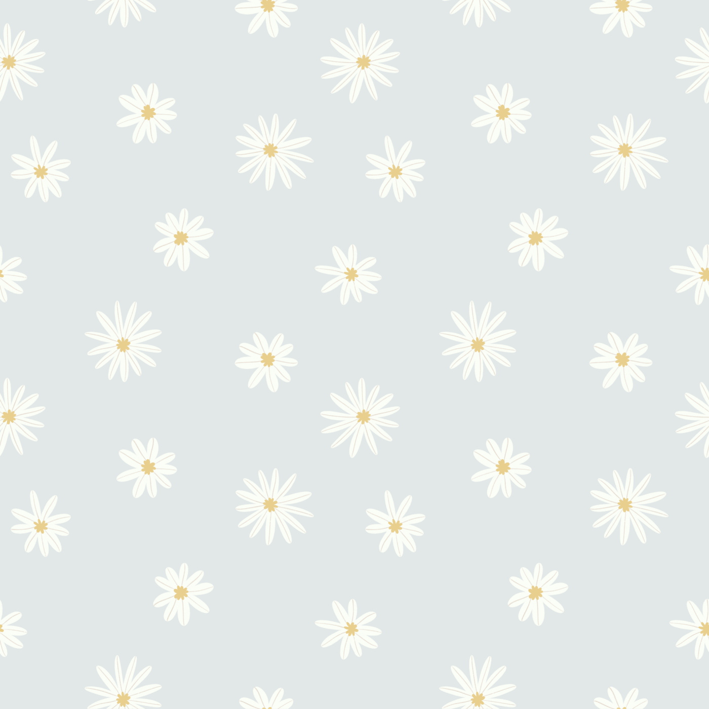 Precious Daisies Peel And Stick Removable Wallpaper