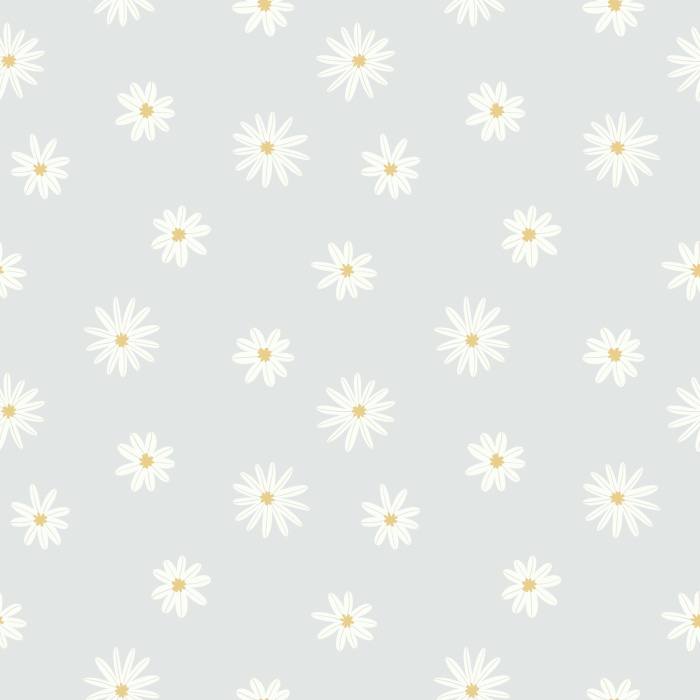 Look no further than our cute Bitty Daisy peel and stick removable wallpaper to decorate your child's walls!