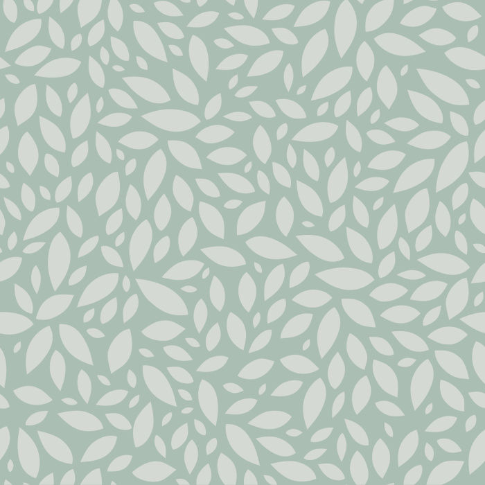 It doesn't get much easier to upkeep green in your home than with our Gentle Petals peel and stick removable wallpaper!