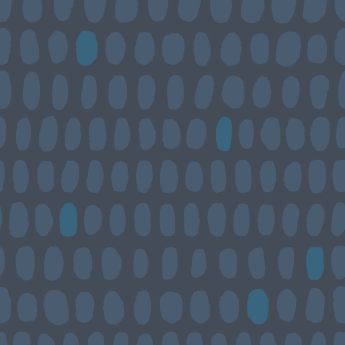 Our Beach Pebbles peel and stick removable wallpaper satisfyingly aligns abstract stones across your walls!