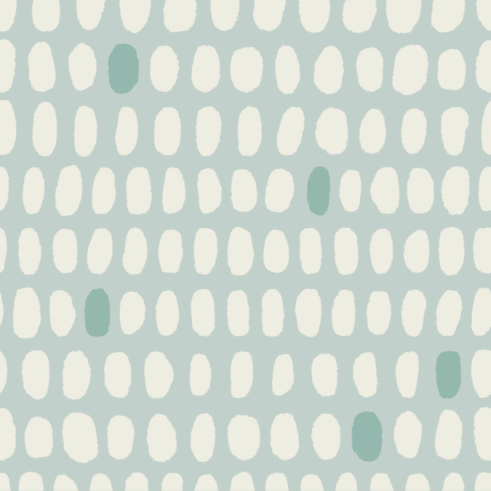 Our Beach Pebbles peel and stick removable wallpaper satisfyingly aligns abstract stones across your walls!