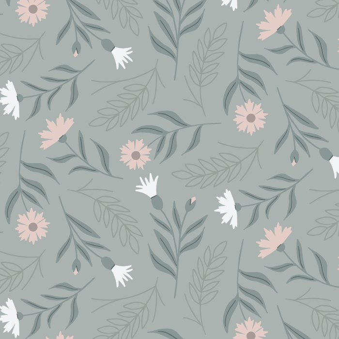 Add some floral charm to any space with our cute Wheat Cornflowers peel and stick removable wallpaper!