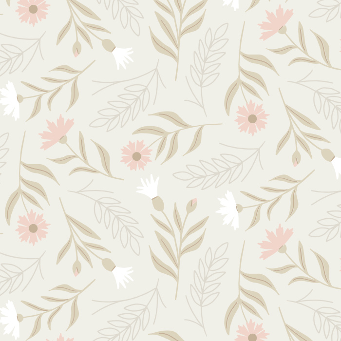 Add some floral charm to any space with our cute Wheat Cornflowers peel and stick removable wallpaper!