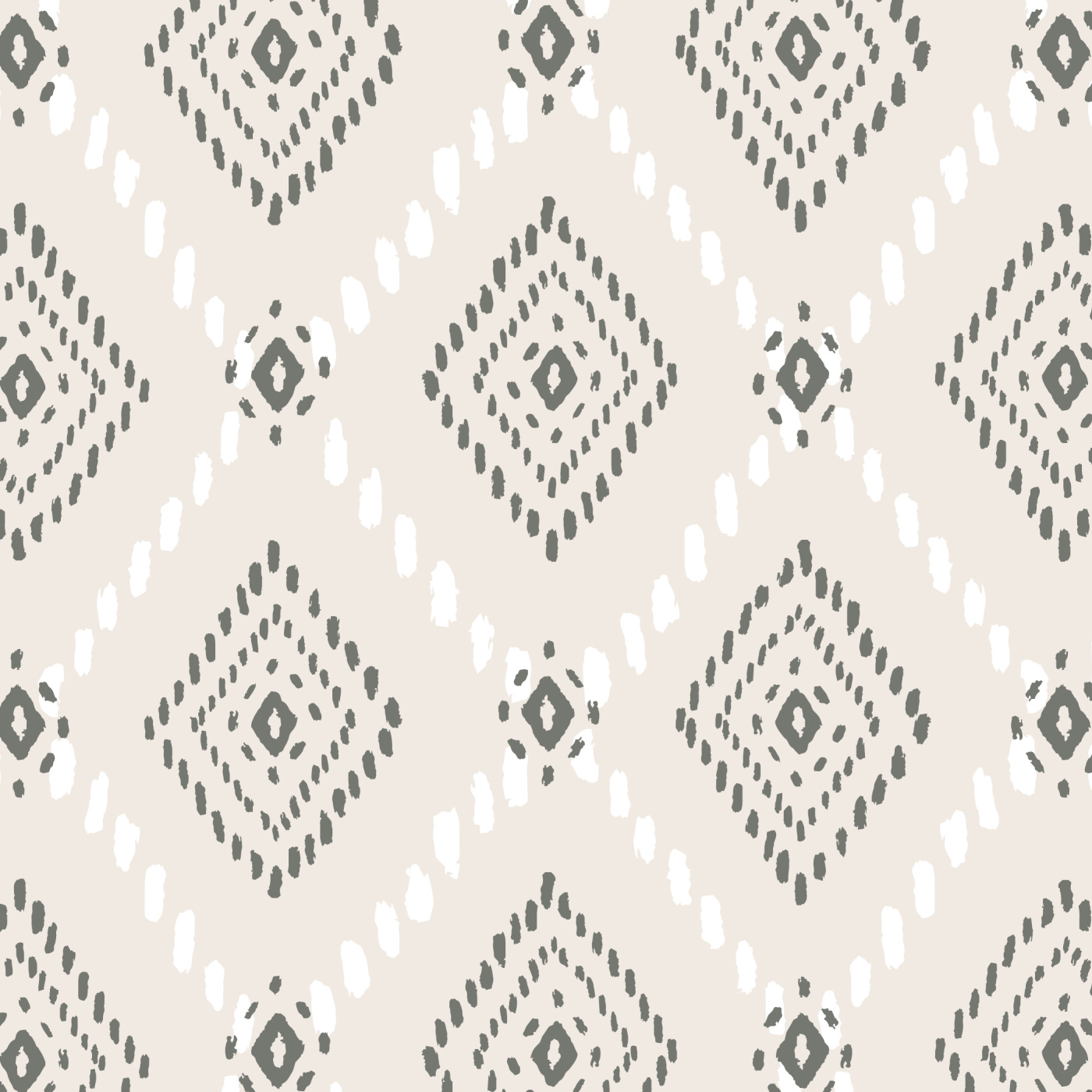 Ikat Diamonds Wallpaper