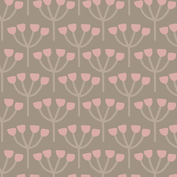 Our Into the Wild peel and stick removable wallpaper is the perfect definition of casual floral!