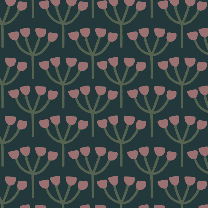 Our Into the Wild peel and stick removable wallpaper is the perfect definition of casual floral!