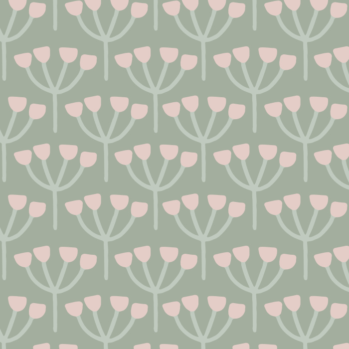 Our Into the Wild peel and stick removable wallpaper is the perfect definition of casual floral!