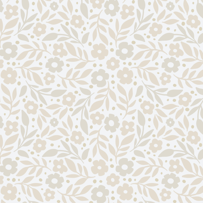 Create a playful garden on your wall with our Wandering Blooms peel and stick removable wallpaper.