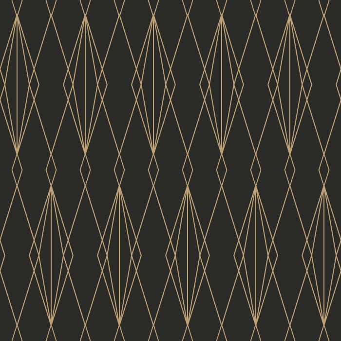 Add a touch of vintage elegance with the Deco Diamonds peel and stick removable wallpaper.