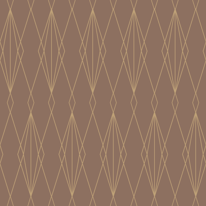 Add a touch of vintage elegance with the Deco Diamonds peel and stick removable wallpaper.