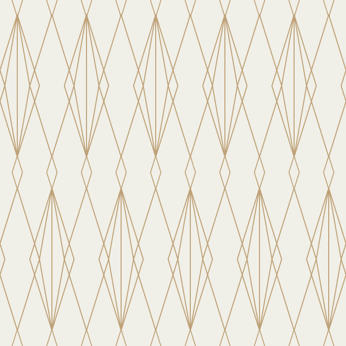 Add a touch of vintage elegance with the Deco Diamonds peel and stick removable wallpaper.