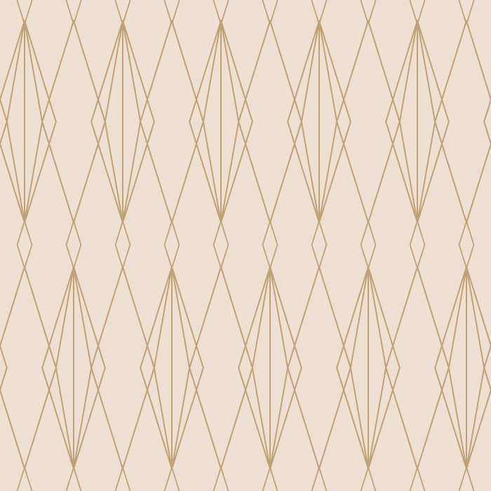 Add a touch of vintage elegance with the Deco Diamonds peel and stick removable wallpaper.