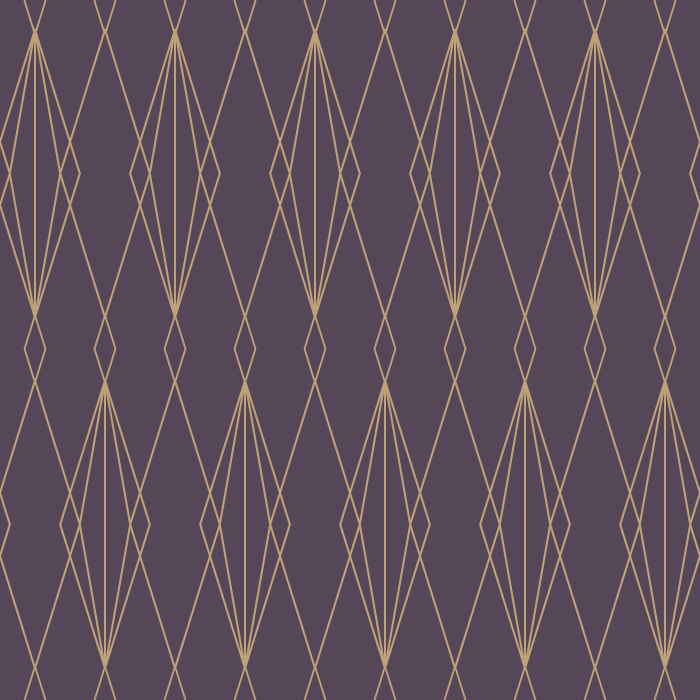 Add a touch of vintage elegance with the Deco Diamonds peel and stick removable wallpaper.