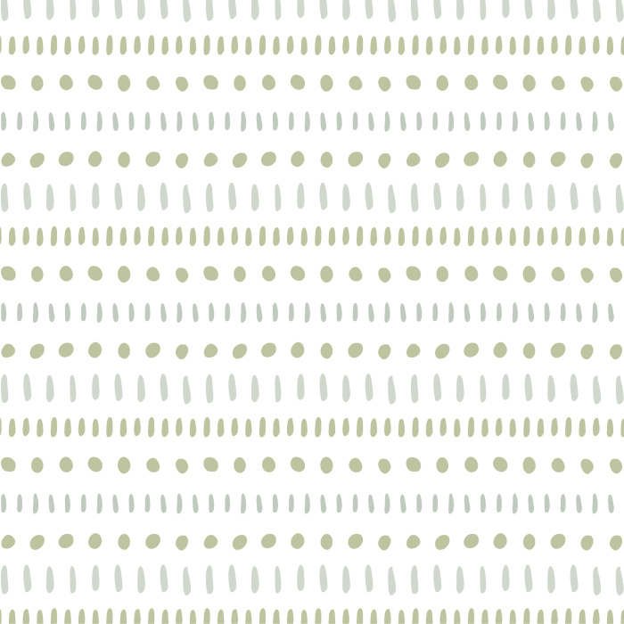 Our Dots and Dashes peel and stick removable wallpaper is sure to be the talk of all your guests!