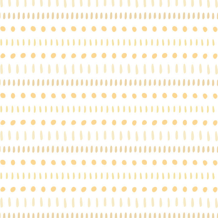 Our Dots and Dashes peel and stick removable wallpaper is sure to be the talk of all your guests!