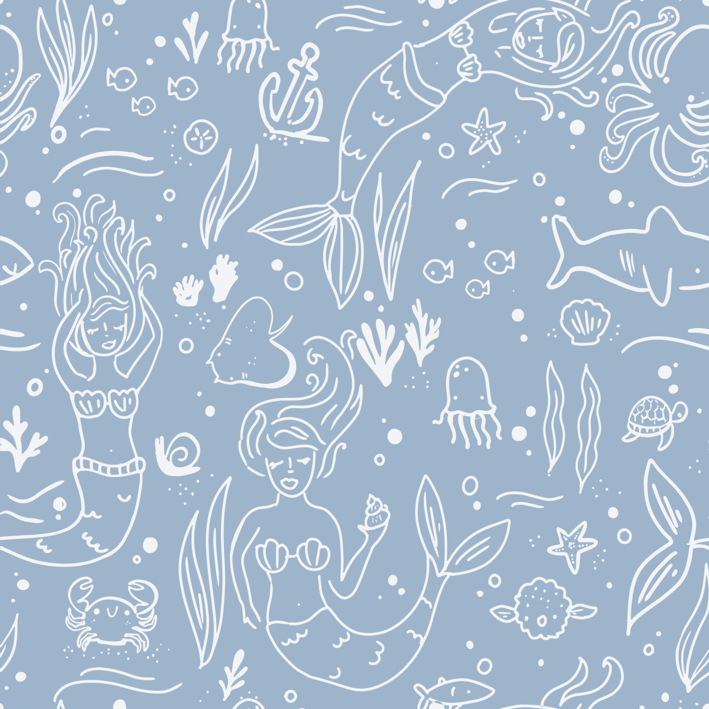 Mermaid Lagoon Wallpaper