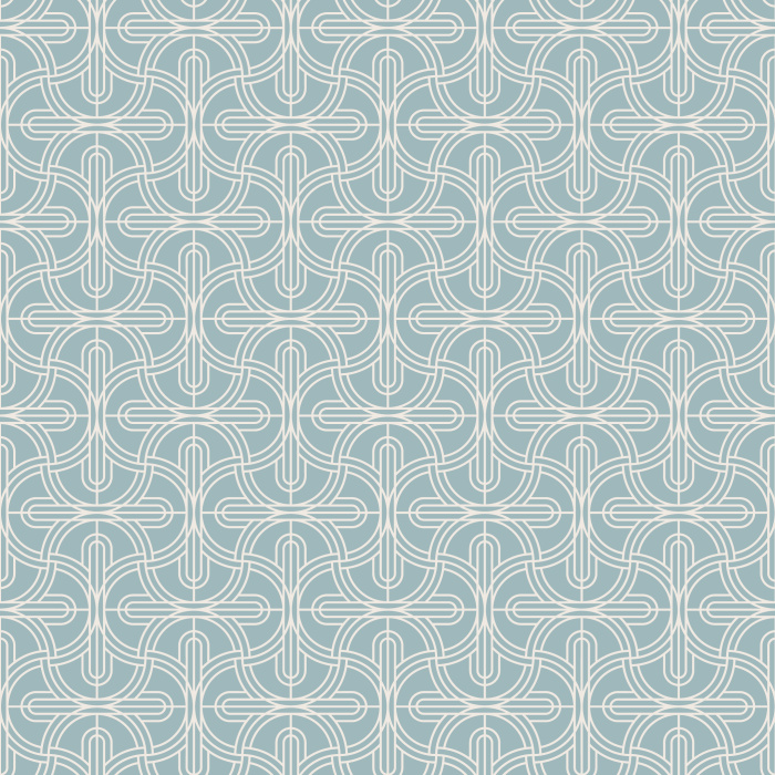 Look no further than our Interlocked Shapes peel and stick removable wallpaper for a truly unique design!