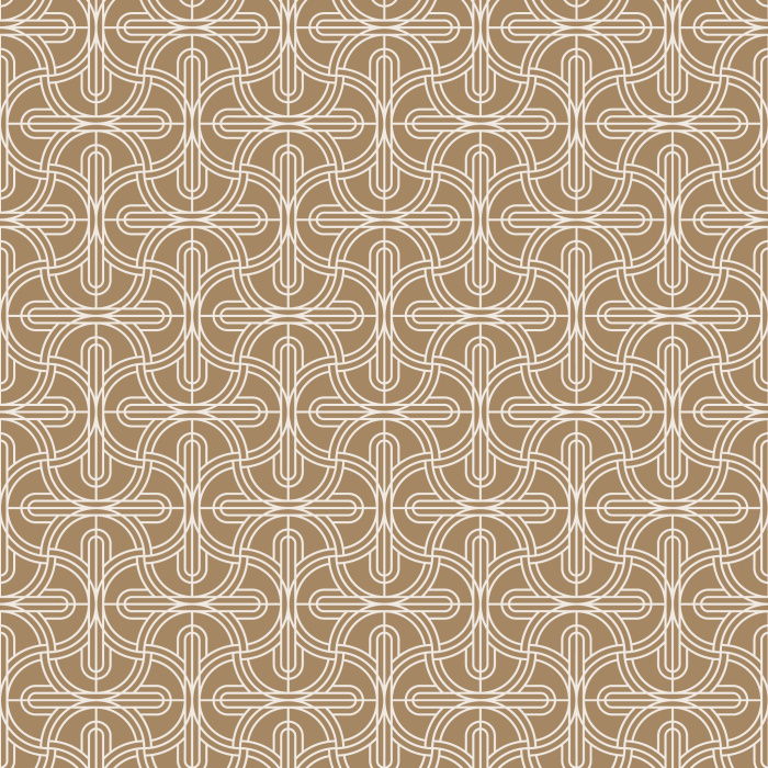 Look no further than our Interlocked Shapes peel and stick removable wallpaper for a truly unique design!