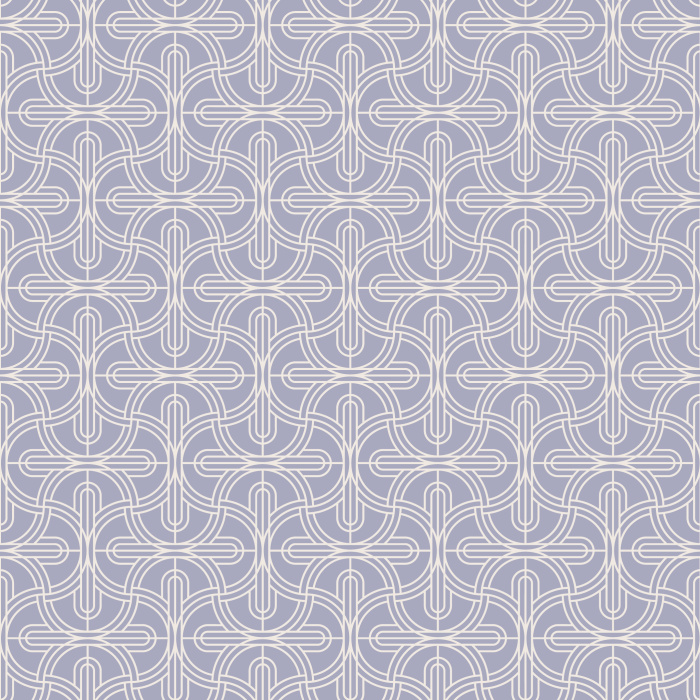 Look no further than our Interlocked Shapes peel and stick removable wallpaper for a truly unique design!