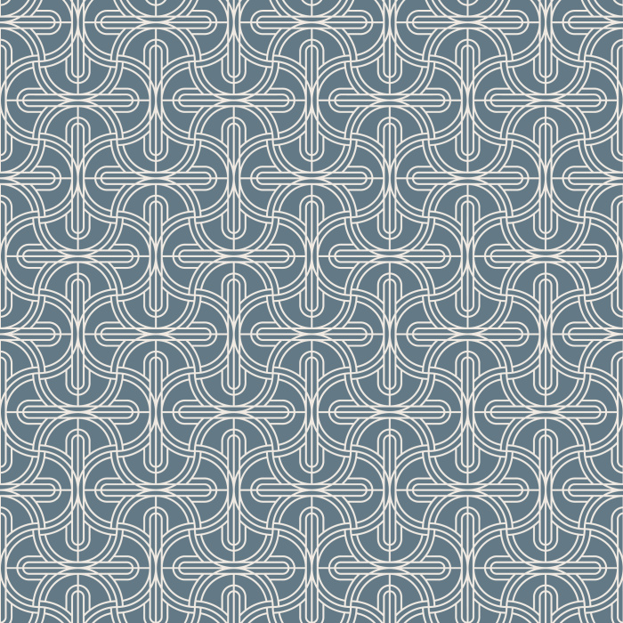 Look no further than our Interlocked Shapes peel and stick removable wallpaper for a truly unique design!