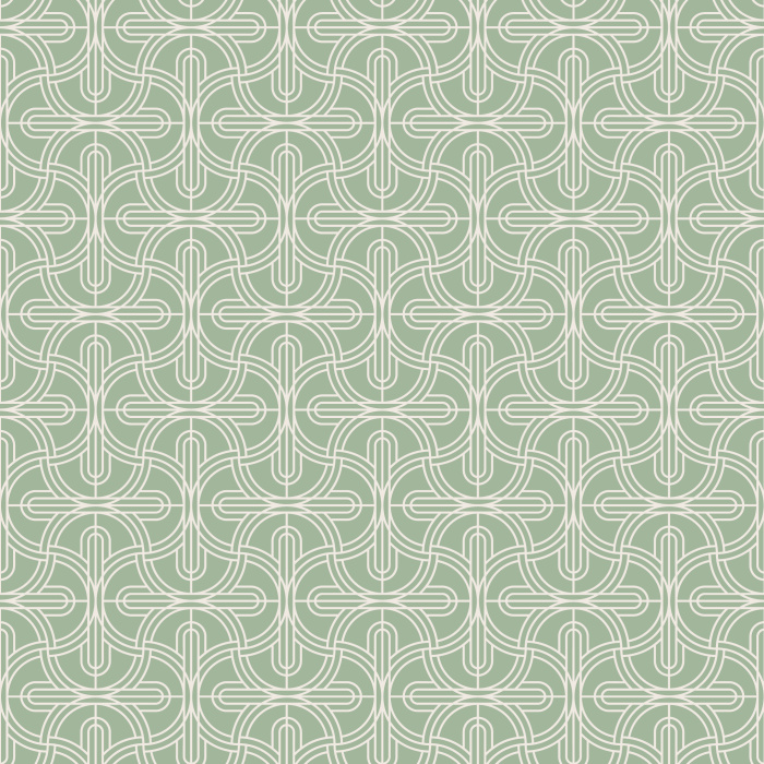 Look no further than our Interlocked Shapes peel and stick removable wallpaper for a truly unique design!