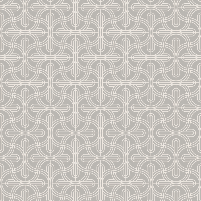 Look no further than our Interlocked Shapes peel and stick removable wallpaper for a truly unique design!