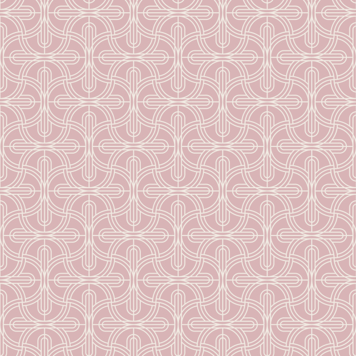 Look no further than our Interlocked Shapes peel and stick removable wallpaper for a truly unique design!