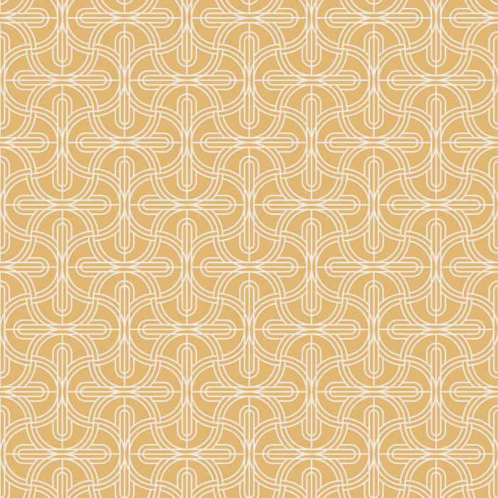 Look no further than our Interlocked Shapes peel and stick removable wallpaper for a truly unique design!