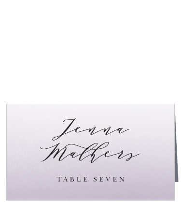 Organize your guests at each table of your reception, with our Awesome Ombre Place Cards!
