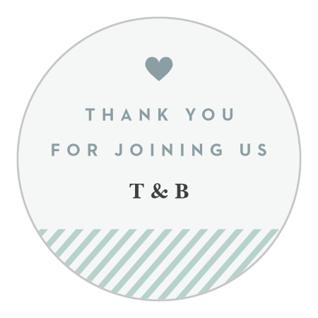 Boarding Pass Wedding Stickers