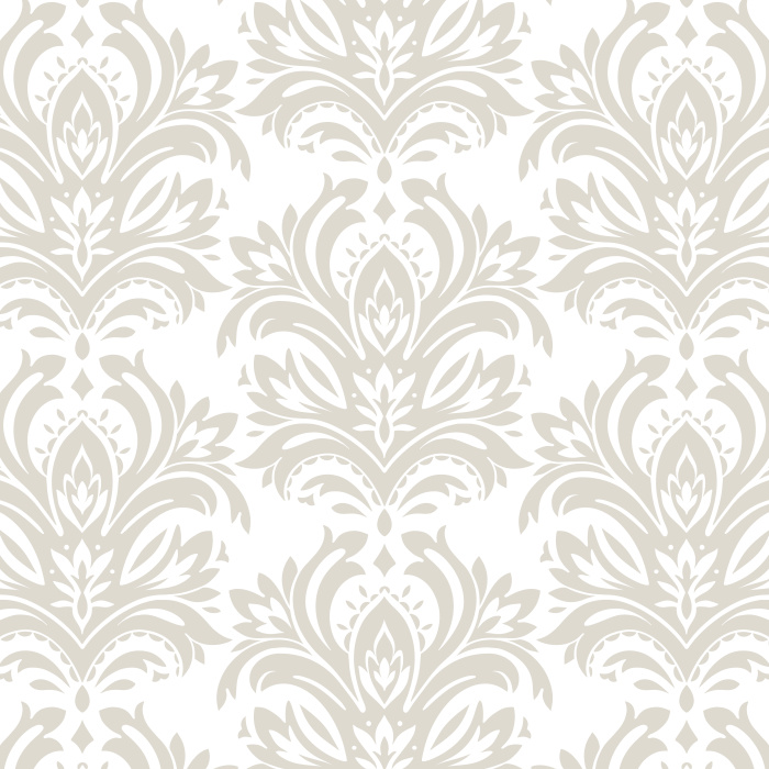 Create a timelessly elegant space with our Formal Damask peel and stick removable wallpaper.