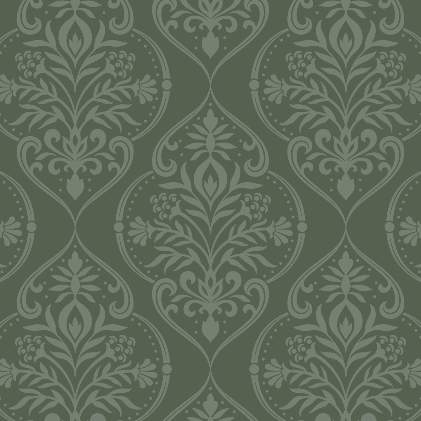 Floral Damask Peel And Stick Removable Wallpaper Love vs. Design