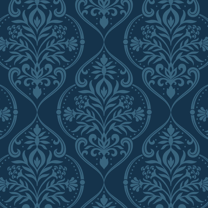 Create a timelessly elegant space with our Floral Damask peel and stick removable wallpaper.