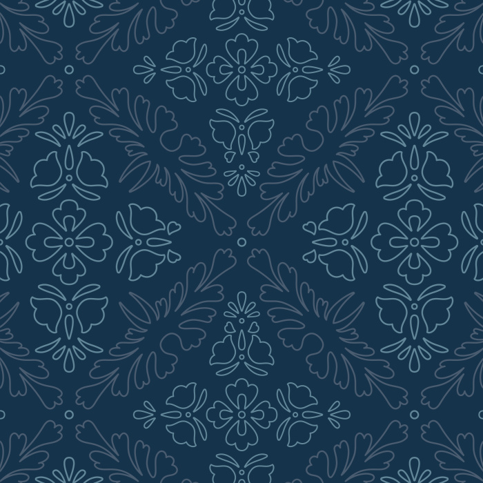 Create a chic, retro space by decorating an accent wall with our Ornate Outline peel and stick removable wallpaper.