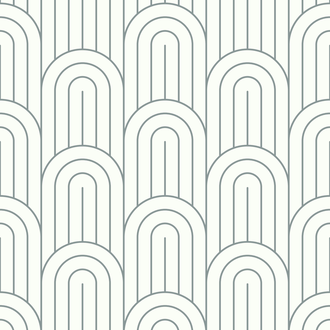 Deco Waves Wallpaper