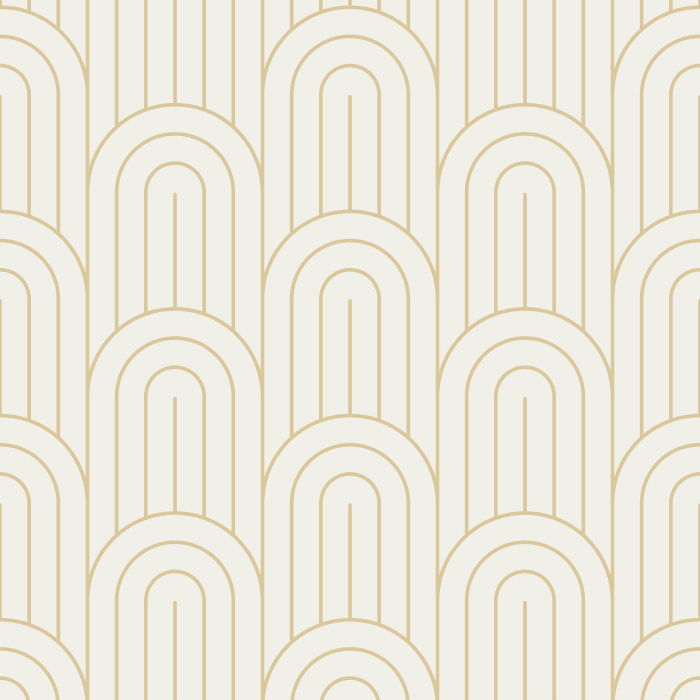 Create a groovy statement on any wall of your home with our Deco Waves peel and stick removable wallpaper.