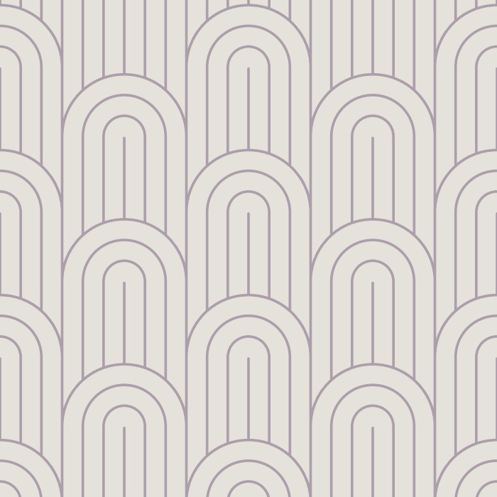 Create a groovy statement on any wall of your home with our Deco Waves peel and stick removable wallpaper.