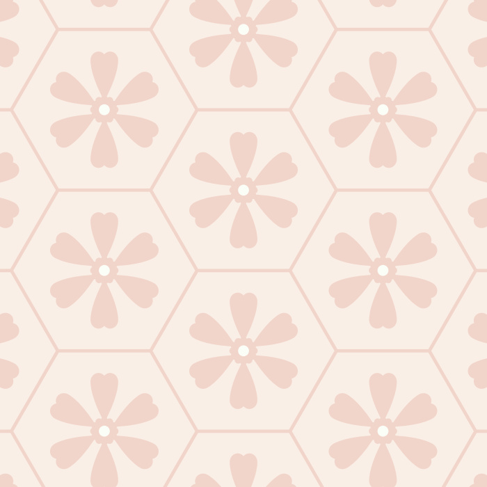 Bring a groovy vibe to any room in your home with our Retro Flowers peel and stick removable wallpaper.