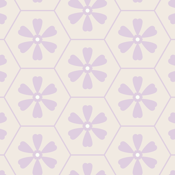 Bring a groovy vibe to any room in your home with our Retro Flowers peel and stick removable wallpaper.