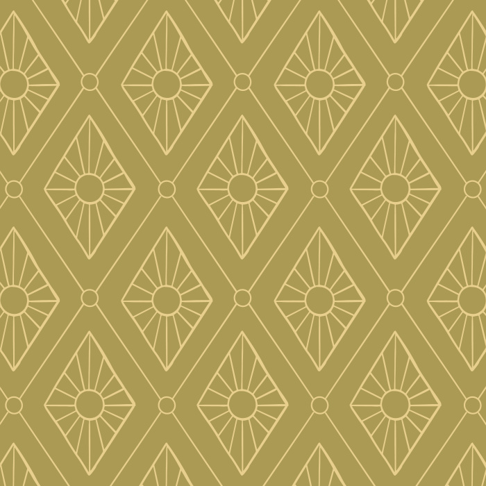 Create the perfect accent wall with our Diamond Bursts peel and stick removable wallpaper.