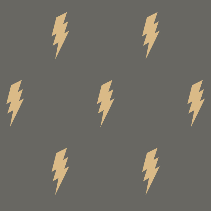 Create an exciting accent for any kid's space with our Lightning Bolts peel and stick removable wallpaper.