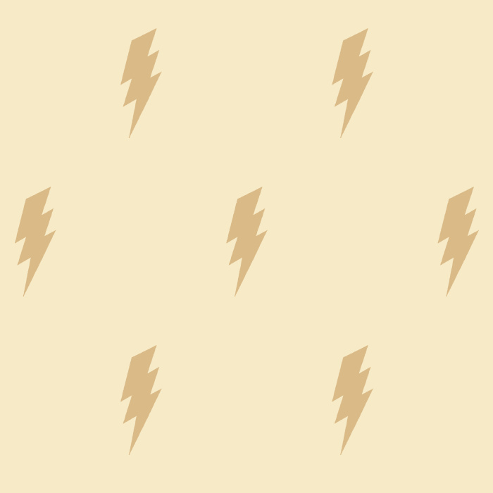 Create an exciting accent for any kid's space with our Lightning Bolts peel and stick removable wallpaper.