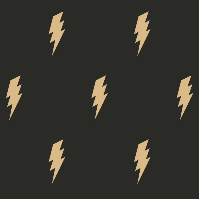 Create an exciting accent for any kid's space with our Lightning Bolts peel and stick removable wallpaper.